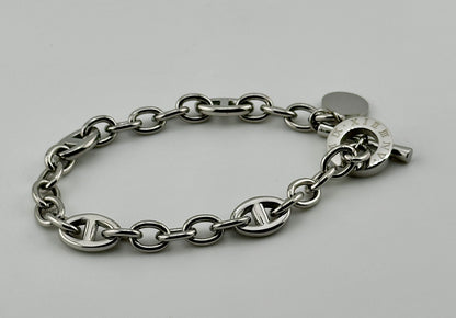 Cable & Marina Silver 8mm Bracelet
