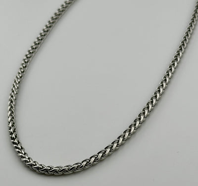 Wheat Silver 5mm Chain