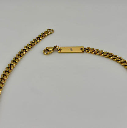Cuban Link Gold 5mm Chain