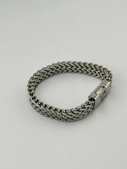 Franco Silver 12mm Bracelet