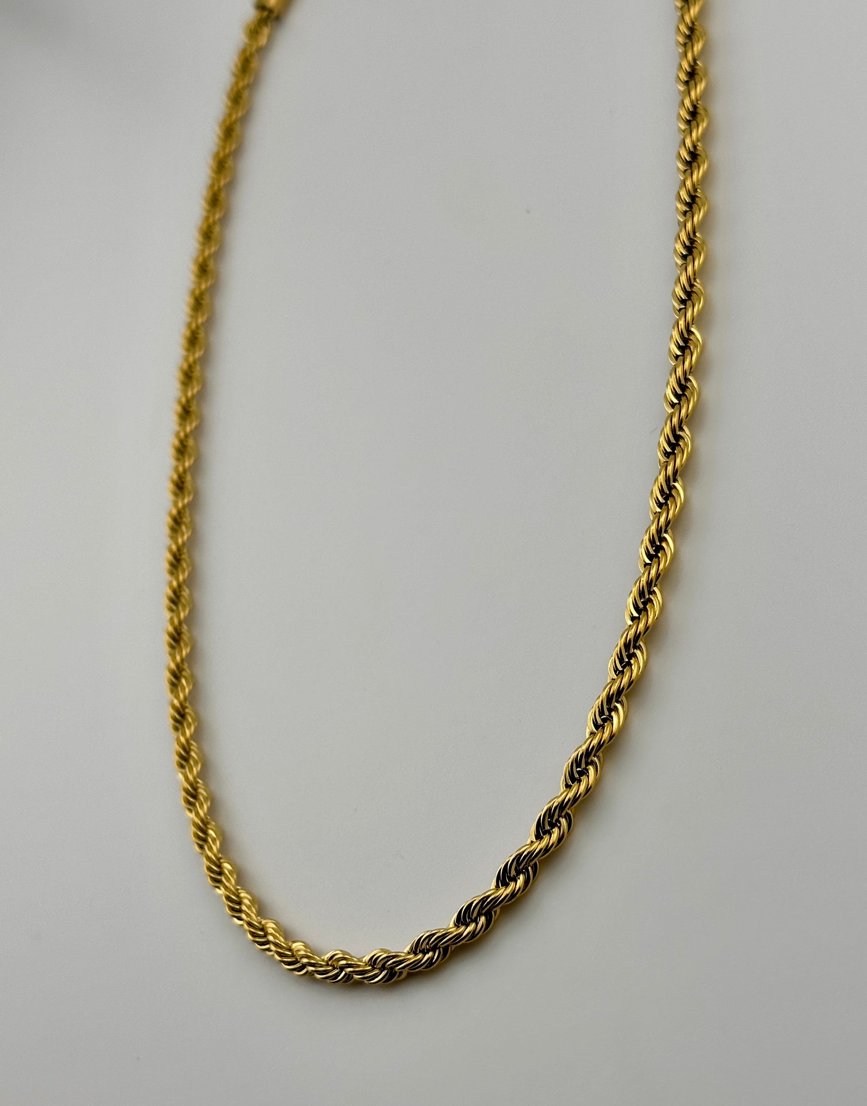 Rope Gold 5mm Chain