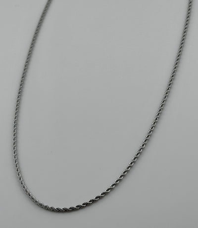 Rope Silver 2mm Chain