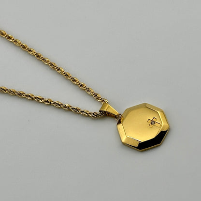 Small Cross Pendant (Gold)