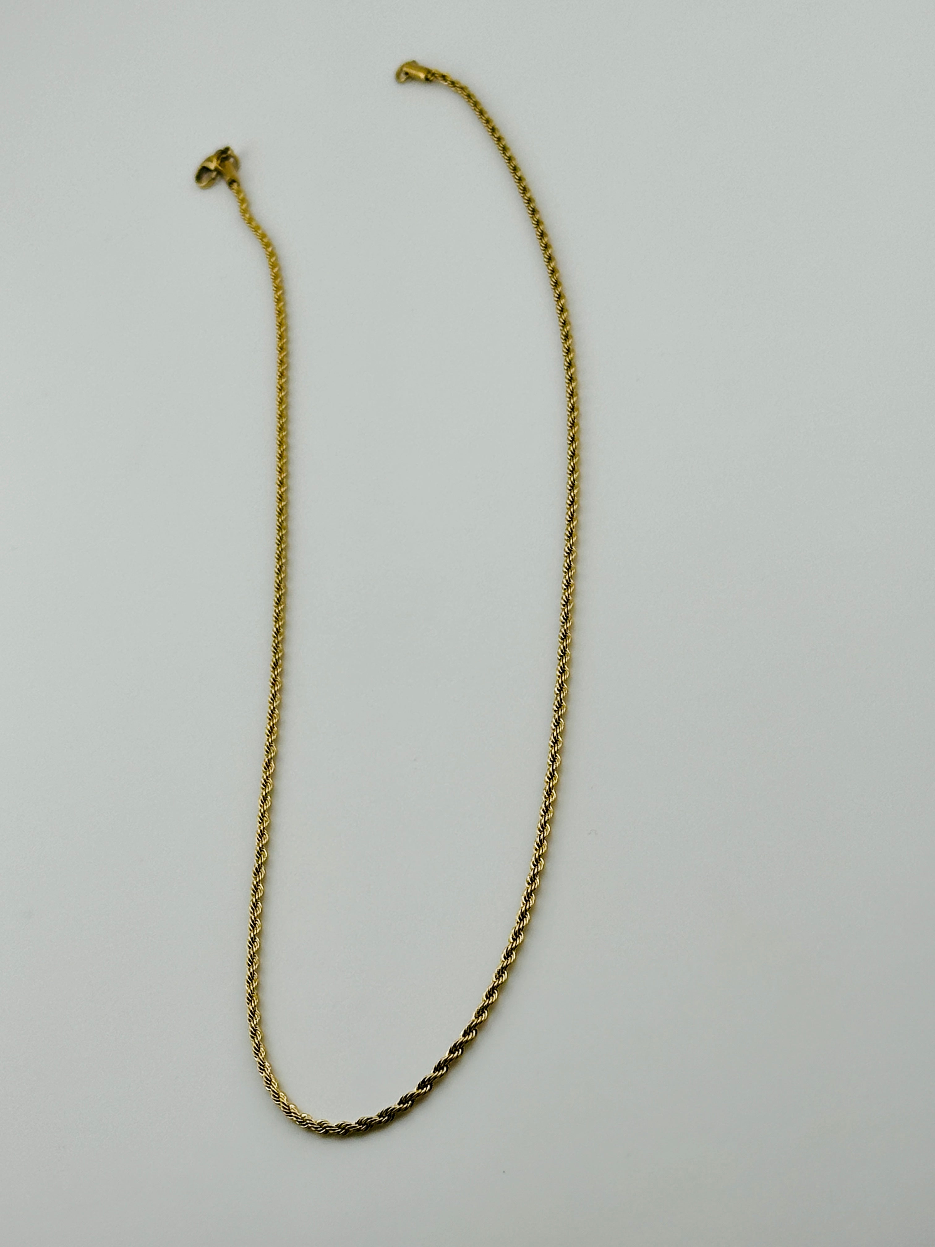 Rope Gold 2mm Chain