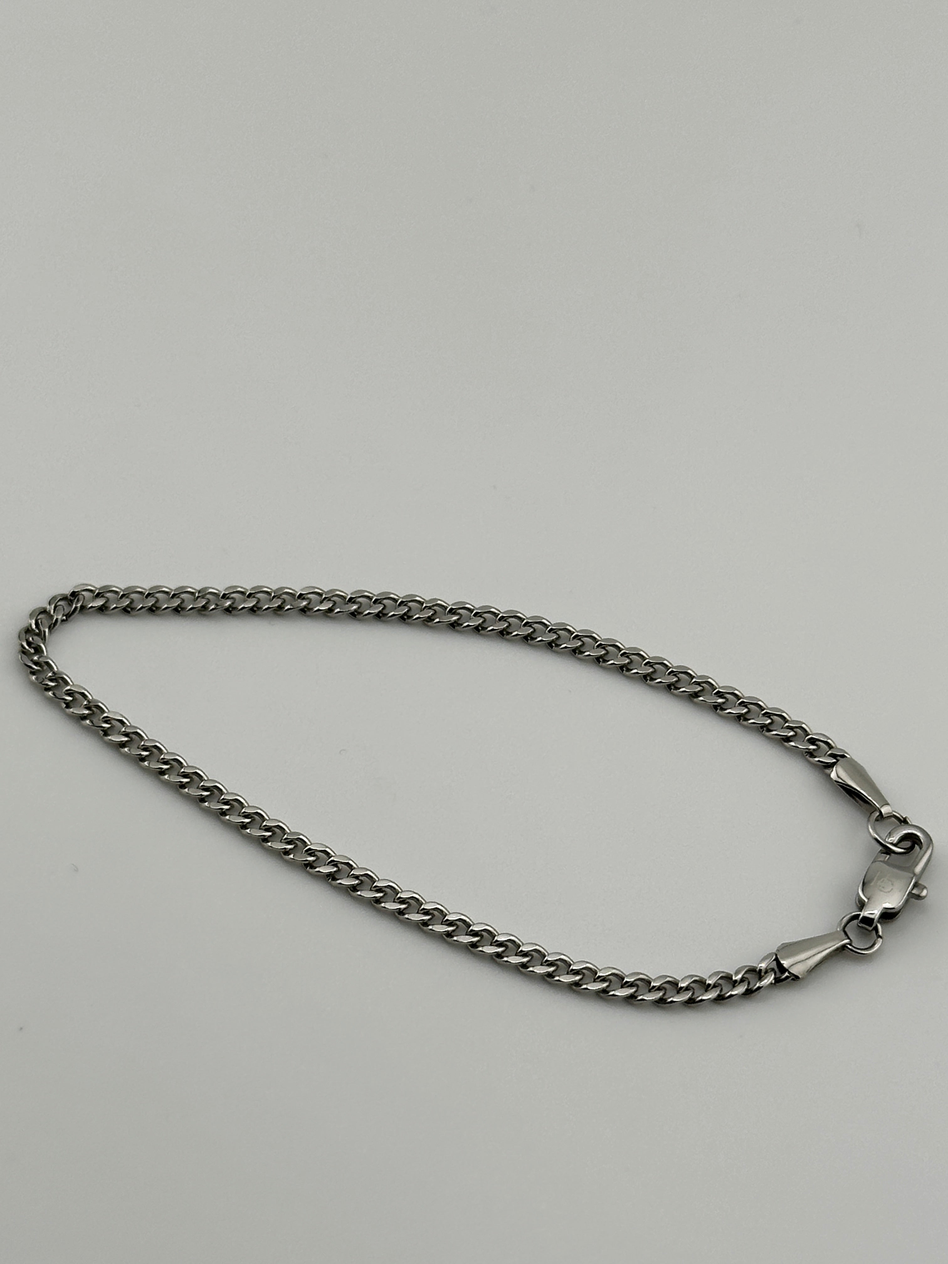 Cuban Link Silver 3mm Bracelet