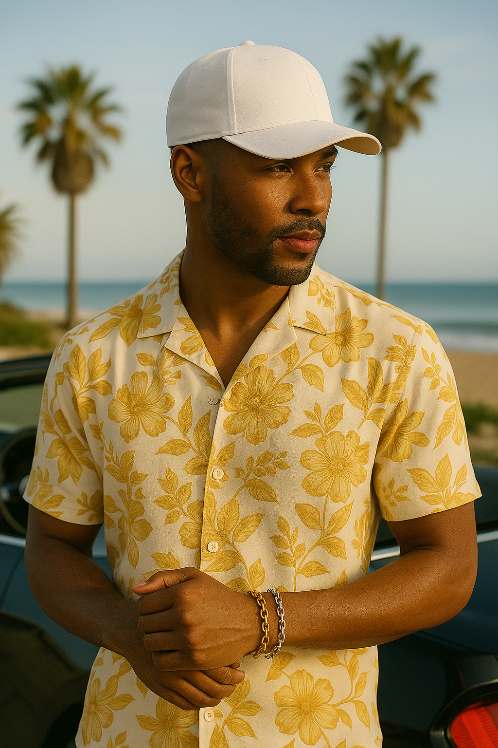 Cable & Marina Gold 8mm Bracelet