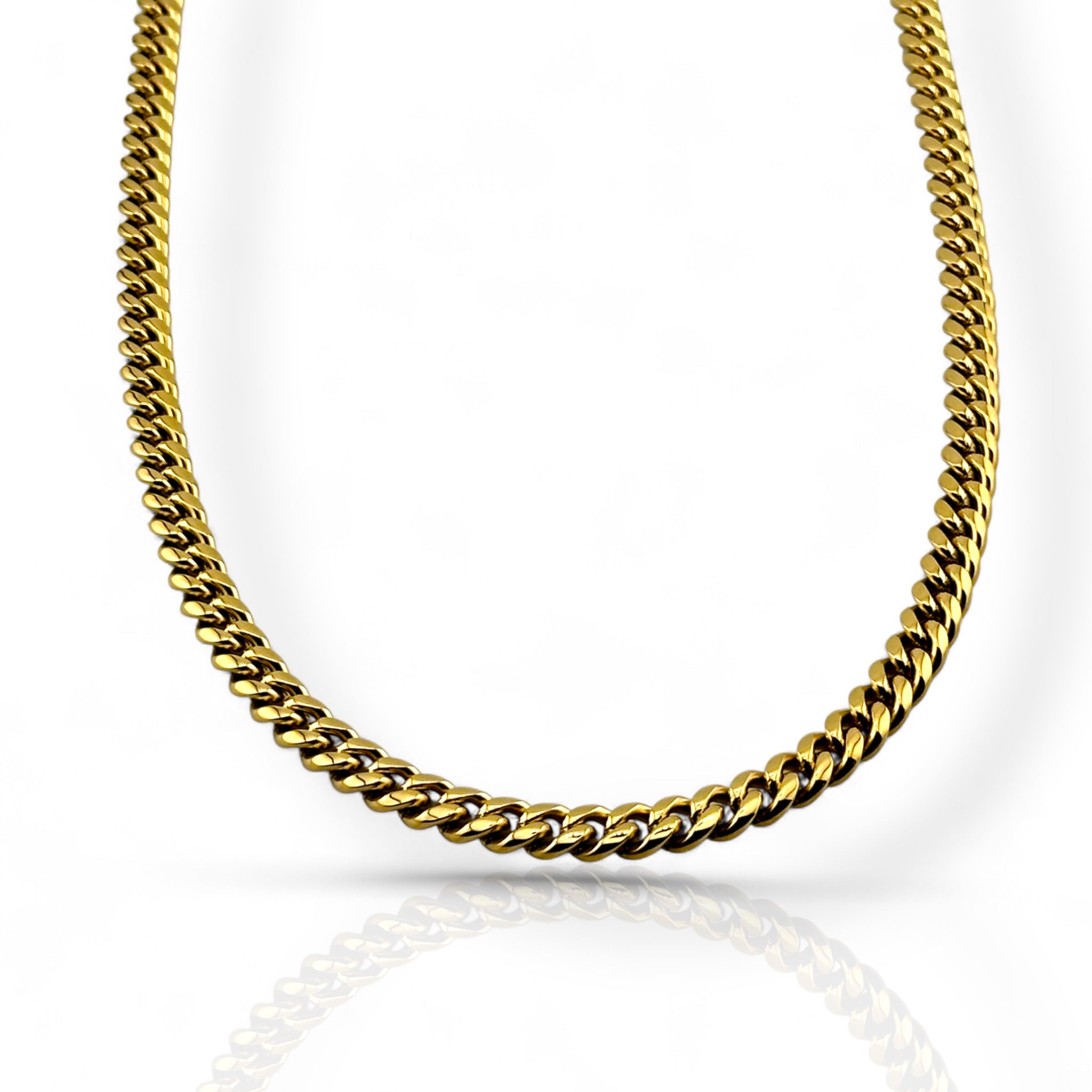 Cuban Link Gold 8mm Chain
