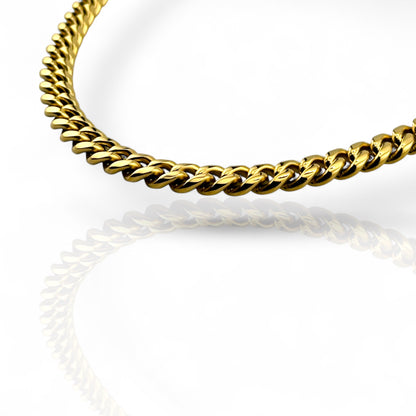 Cuban Link Gold 8mm Chain