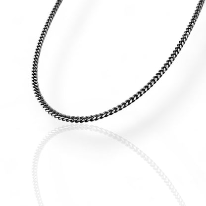 Cuban Link Silver 3mm Chain