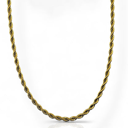 Rope Gold 5mm Chain