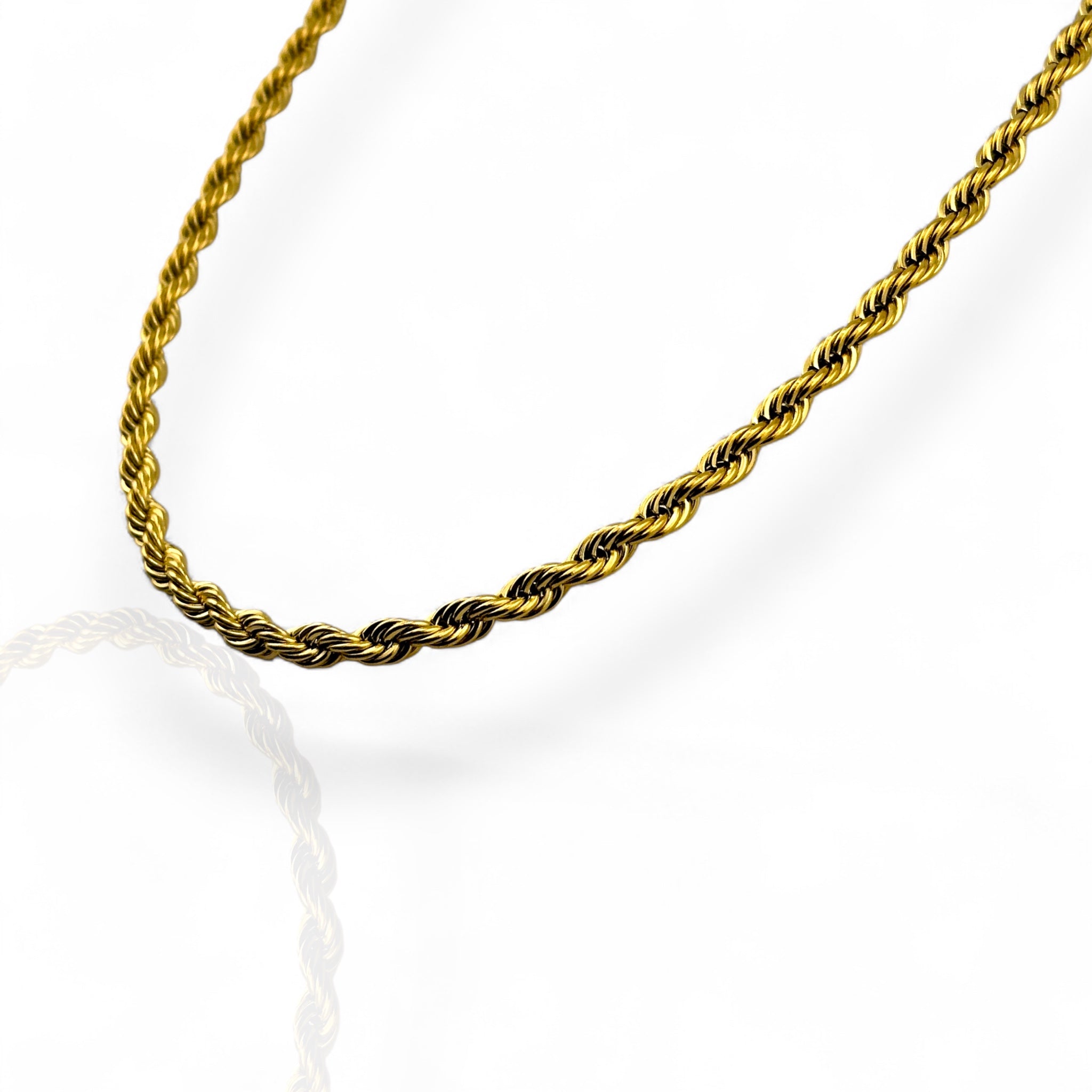 Rope Gold 5mm Chain