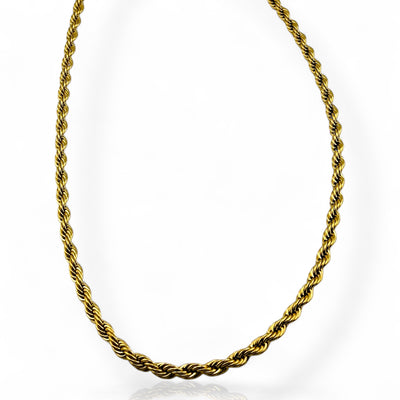 Rope Gold 5mm Chain