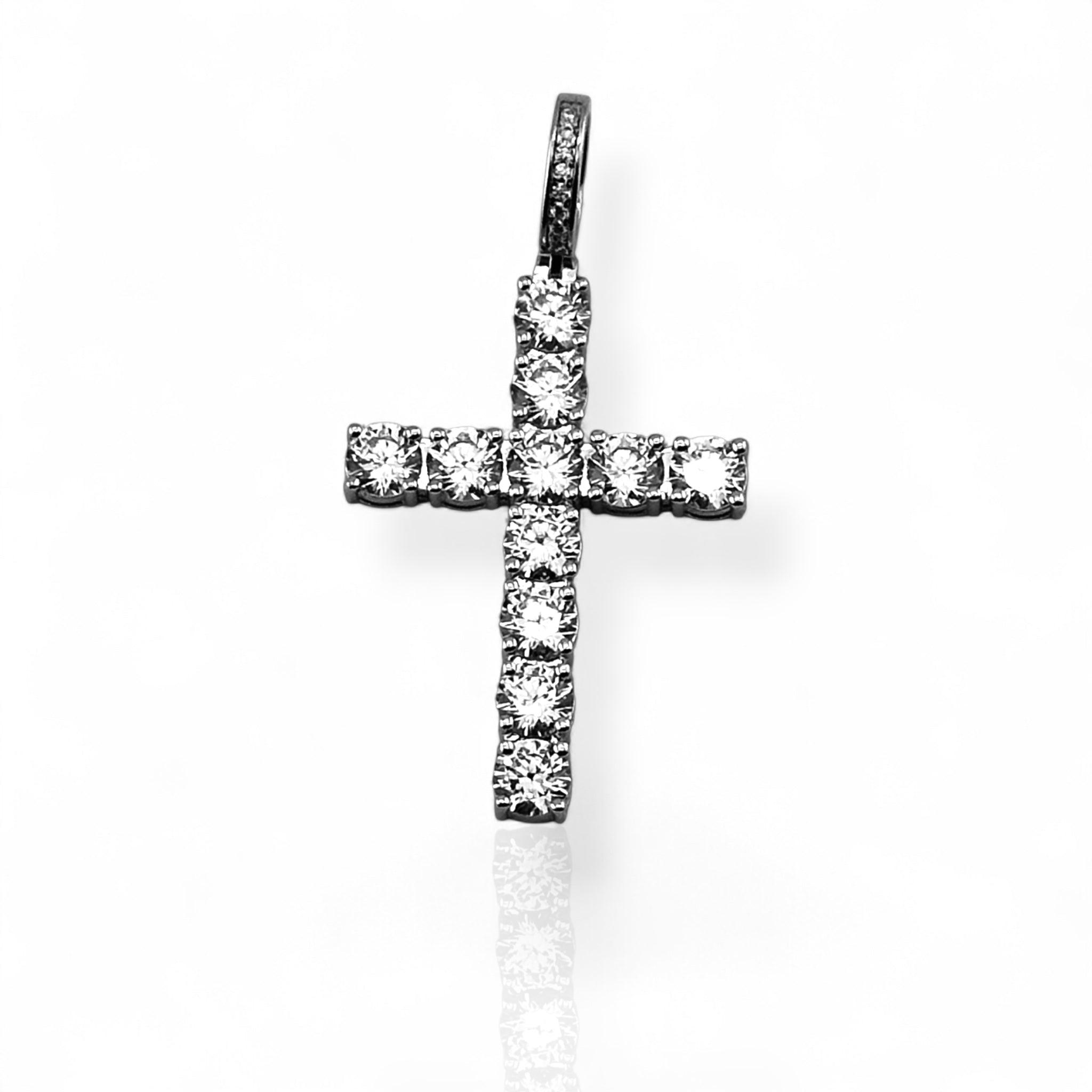 Diamond Cross (Silver)