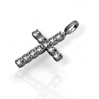 Diamond Cross (Silver)