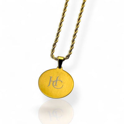 Lion Coin Pendant (Gold)