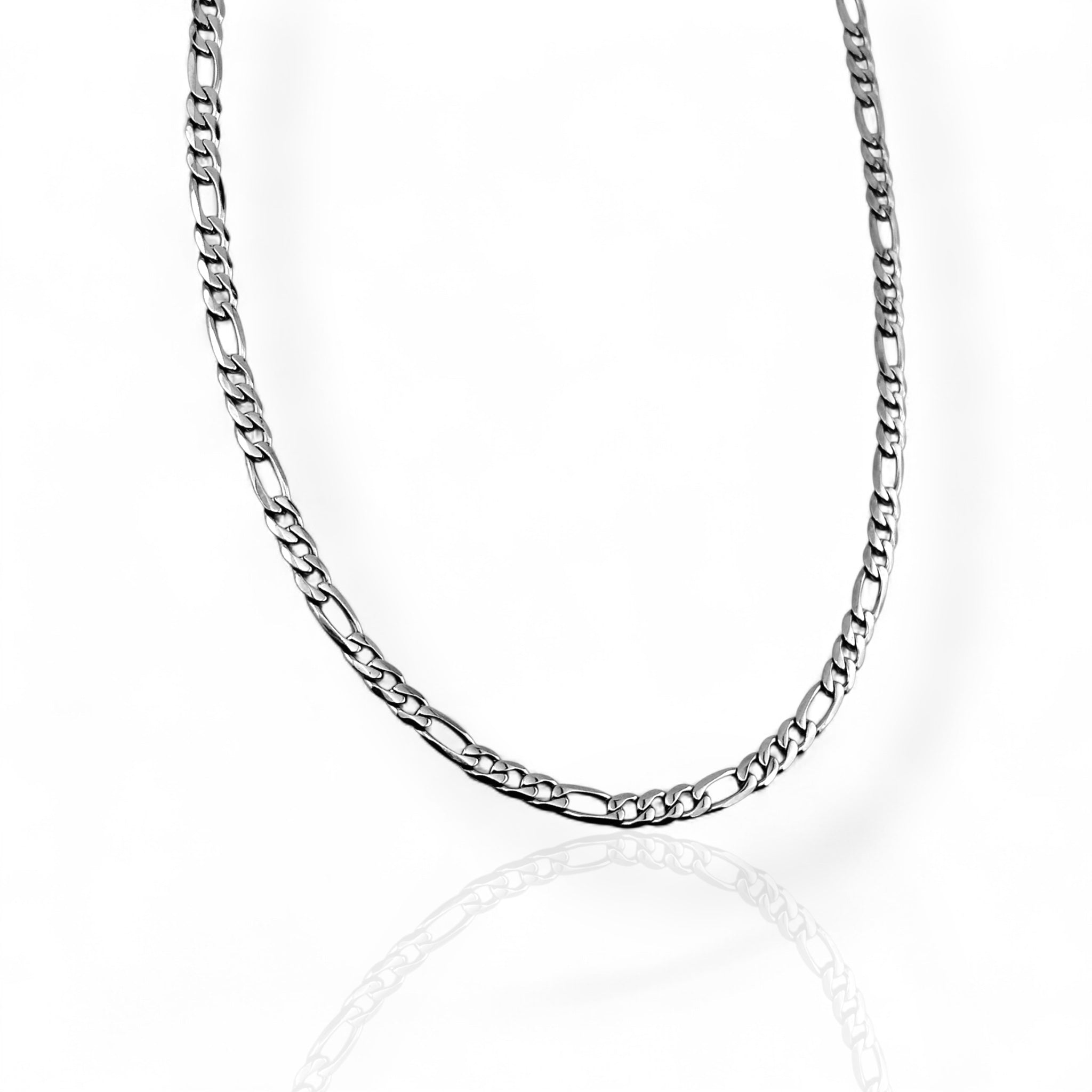 Figaro Silver 5mm Chain
