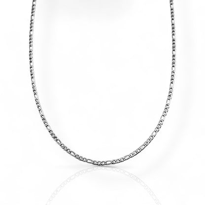 Figaro Silver 3mm Chain