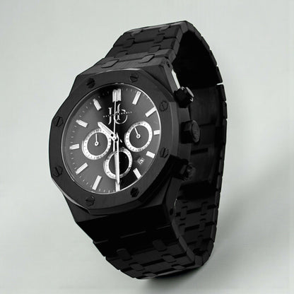 Hayes Carroll Classic Chronograph Watch (Black)