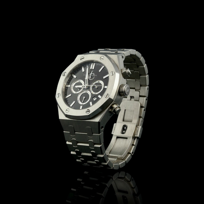Hayes Carroll Classic Chronograph Watch (Silver)